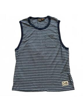 Howler Bros Brothers Tank Top Shirt Geometric Aztec Print Cotton Men's Size XL